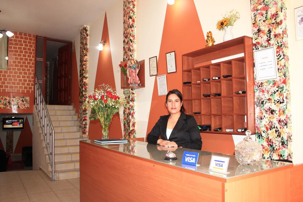 Hotel Los Gladiolos Cajamarca Eksteriør bilde